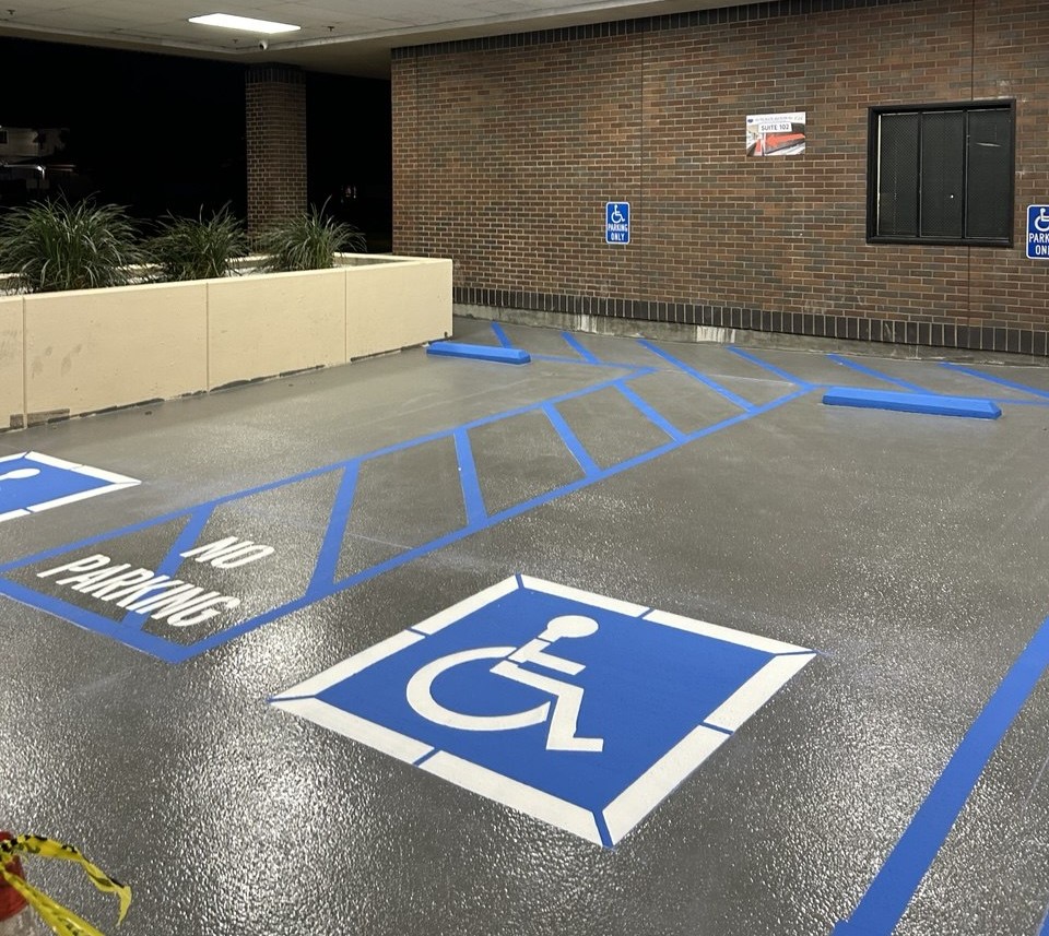parking lot striping Charlotte